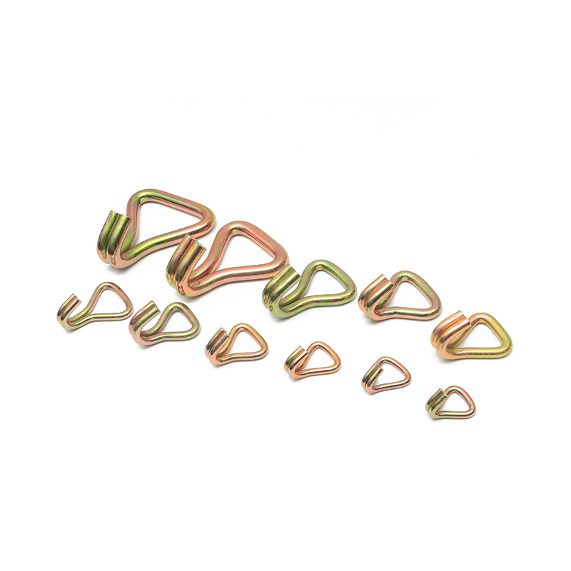 3 inci 10ton zink kuning bersalut double j cangkuk berat tugas duyang double j cangkuk