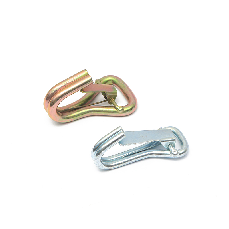 1.5 inci 2t Galvanized double J cangkuk dengan cangkuk selak