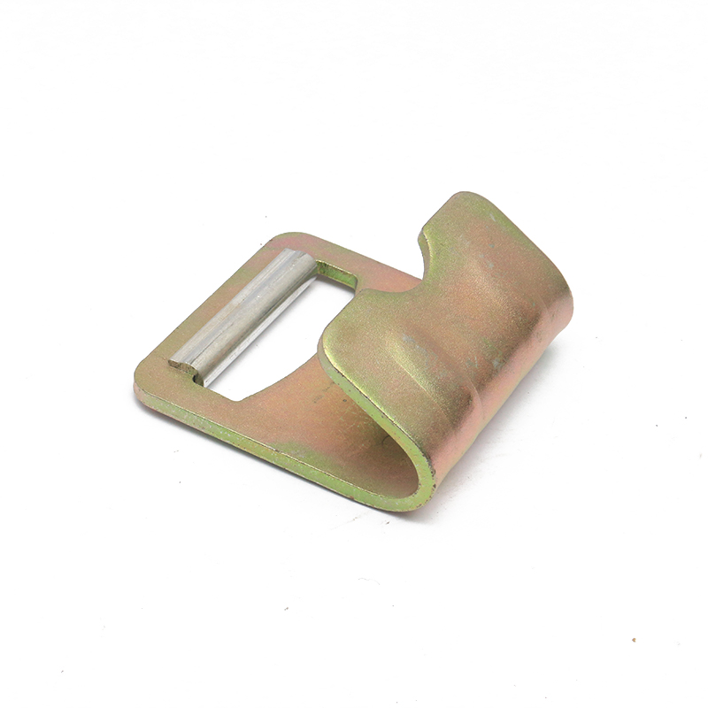 2 inci hitam e-salin logam flat j cangkuk