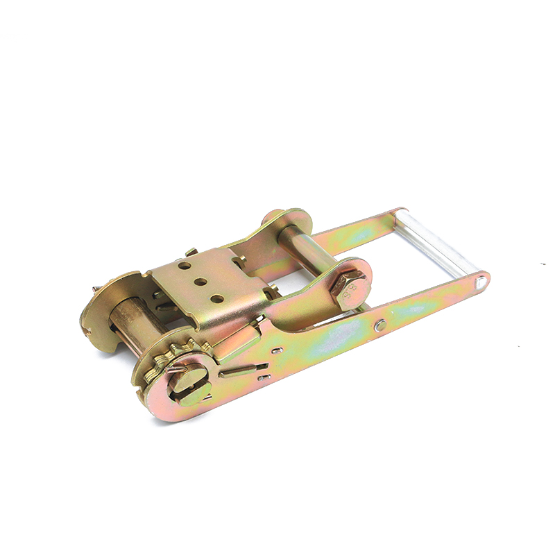 3 inci 10t Ratchet Tali Kunci Berat Duty Truck Ratchet Cargo Lashing Belt untuk Pengangkutan